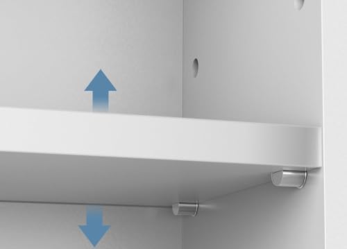 ASIDECOR 3 Pack Medicine Cabinet Shelves