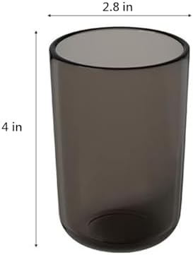 Translucent Cup Set of 2 - Reusable Bath Tumbler