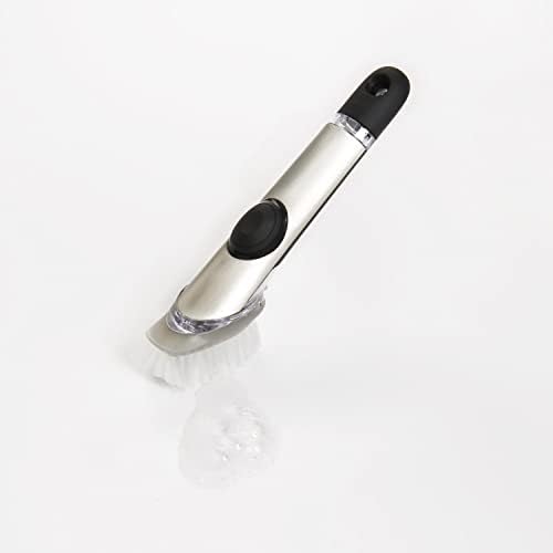 OXO Steel Soap Dispensing Dish Brush 2 Pack