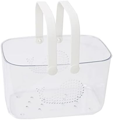 Whale Shaped Plastic Bathroom Basket with Handle
