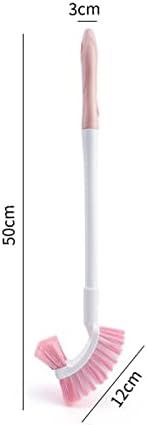 Stylish Toilet Brush with Holder and Hanging Design