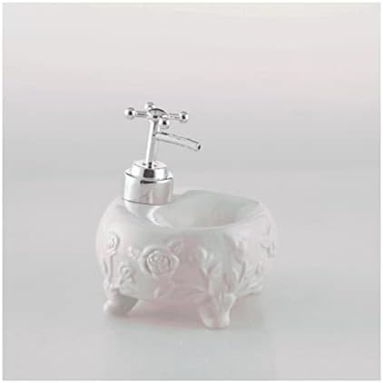 Farmhouse Ceramic Soap Dispenser 350Ml 118Oz Countertop Pump