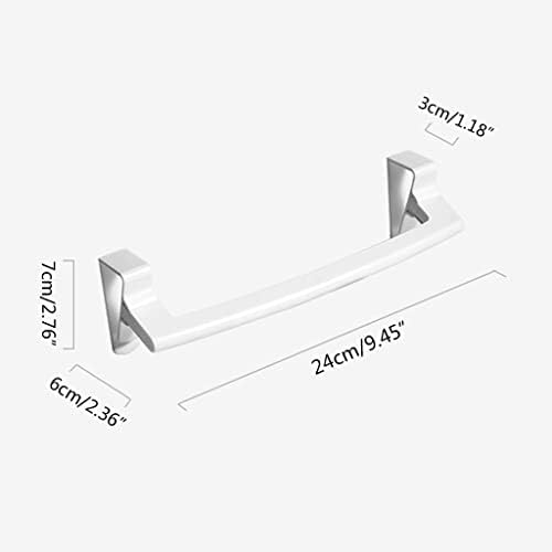 ABS Towel Rack for Cabinet Door - No Tools Installation