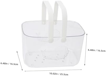 ULTECHNOVO Shower Basket Organizer with Handle