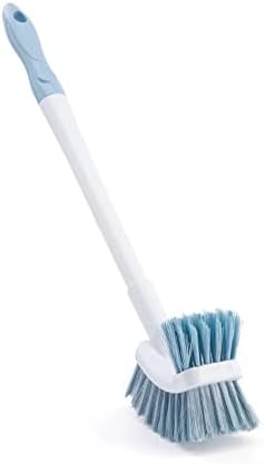 Stylish Toilet Brush with Holder and Hanging Design