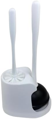 Supercap Toilet Brush Plunger Set with Holder