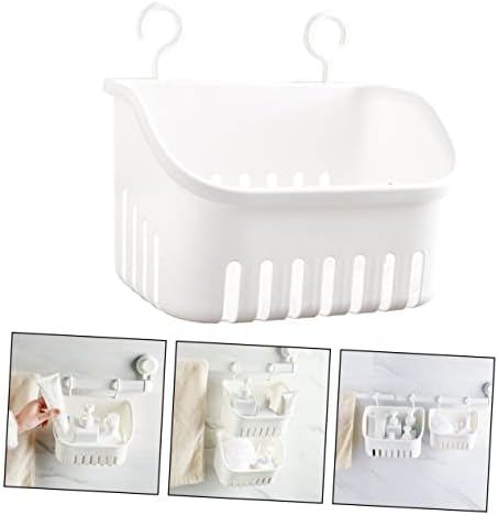 Multi-Function Wall Shower Basket for Toiletries and Kitchen Storage