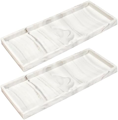 DNC Silicone Vanity Tray Set - 2PC 118 Counter Organizer