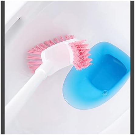 Stylish Toilet Brush with Holder and Hanging Design