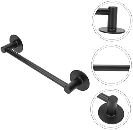 SOLUSTRE 1Pc Wall Mounted Bathroom Towel Rack