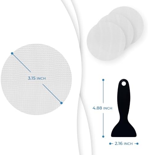 Clear Bloom Anti-Slip Shower Stickers 24 PCS 1