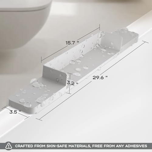 YUOROS Silicone Splash Guard for Bathtub and Kids Play