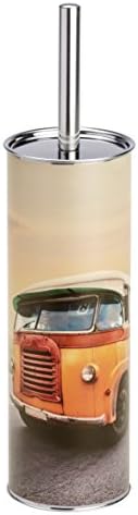 Wenko Toilet Brush Set Vintage Bus Style