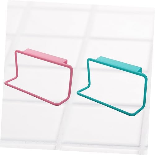 2Pcs Door Towel Rack Hanger for Kitchen Bathroom