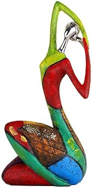 Suruim Colorful Abstract Woman Sculpture Home Decor