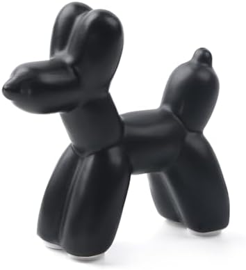 Notakia Balloon Dog Ceramic Statue Home Decor