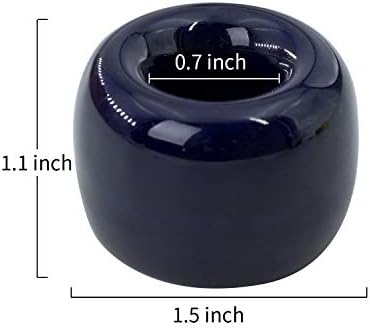 Airmoon Mini Ceramics Toothbrush Holder Pack of 2