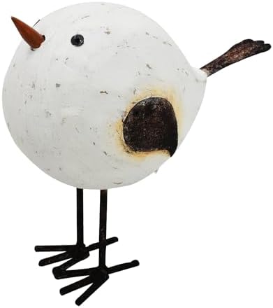 Wooden Seagull Statues Rustic Home Decor