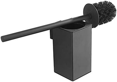 RETYLY Steel Brush Black Wall Mount Holder 1