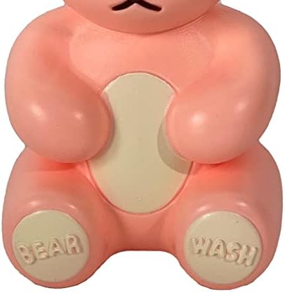 Cute Bear Foam Pump Bottle for Kids - Pink