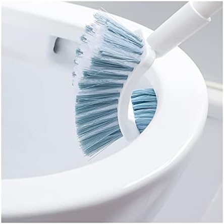 Stylish Toilet Brush with Holder and Hanging Design