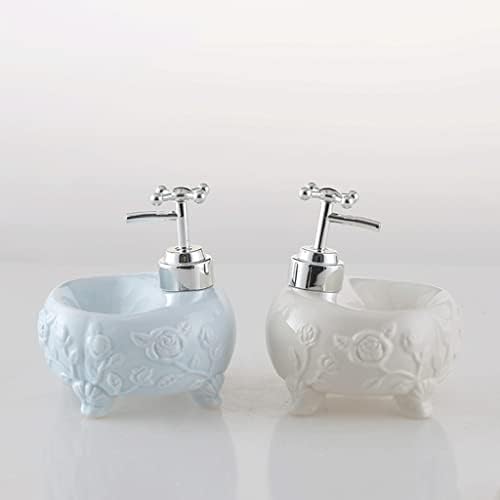 Farmhouse Ceramic Soap Dispenser 350Ml 118Oz Countertop Pump