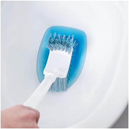 Stylish Toilet Brush with Holder and Hanging Design