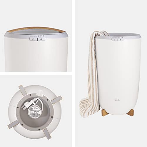 Zadro Large Towel Warmer Bucket Timer Electric Towel Heater for Bathroom Auto Shut Off