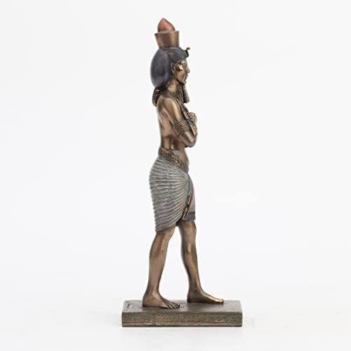Veronese Design 9 14 Egyptian Pharaoh Amenhotep Cold Cast Bronze Sculpture