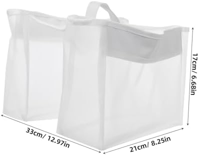 SOPOTUTU Portable Mesh Bath Toy Organizer with Quick Dry Design