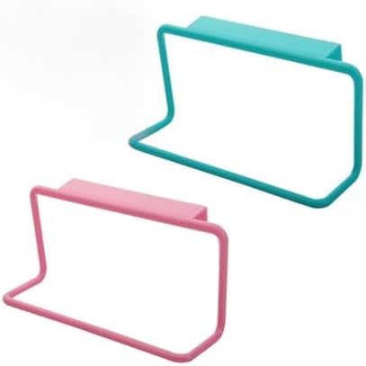 ULTECHNOVO 2pcs Door Towel Rack with Duster Cloth Hanger