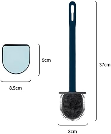 WC Accessories Brush Head No Dead Angle TPR Toilet Brush