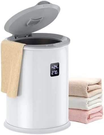 Luxury Hot Towel Warmer with LED Display and 24-Hour Delay