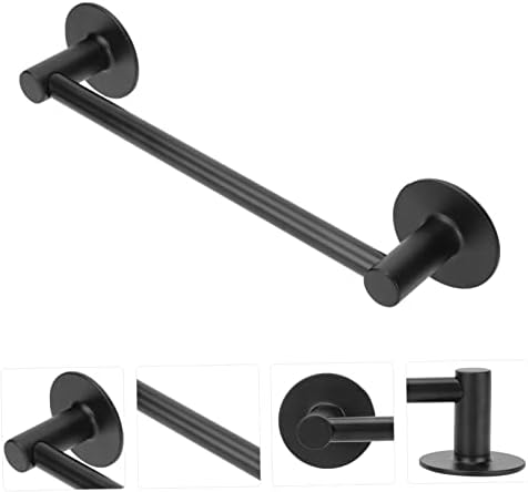 SOLUSTRE 1Pc Wall Mounted Bathroom Towel Rack