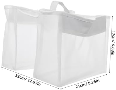 Anneome Bath Toy Storage Bag with Pockets