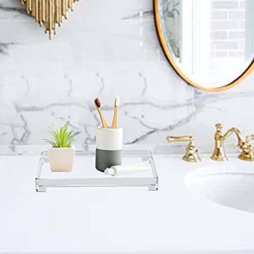 DELIPPLY Vanity Bathroom Tray Organizer Storage