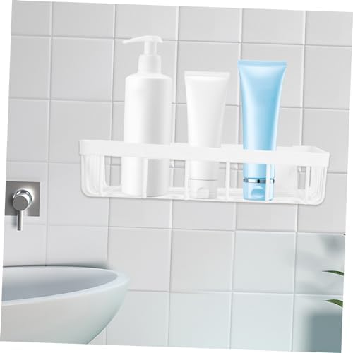 STOBAZA Extra Long Wall Mounted Bathroom Shelf Organizer