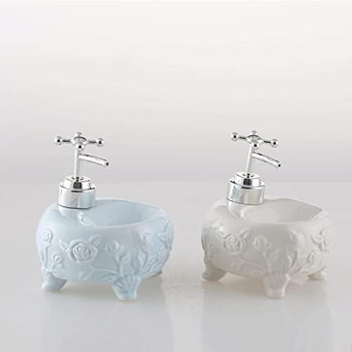 Farmhouse Ceramic Soap Dispenser 350Ml 118Oz Countertop Pump