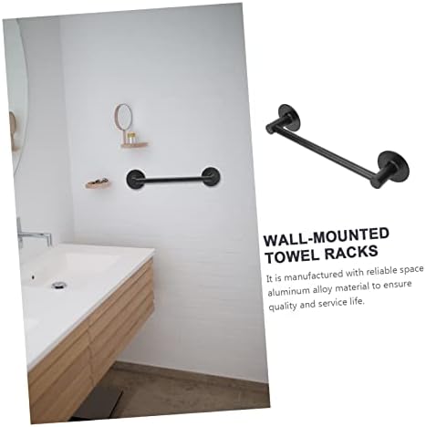 Luxshiny Wall Mounted Towel Rack for Bathroom Kitchen