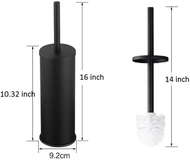 WENDIN Space Aluminium Toilet Brush with Holder