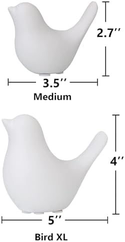FANTESTICRYAN White Blessing Birds Statue Home Decor