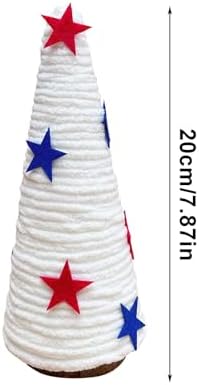 Independence Day Conical Ornaments with Star 787inch
