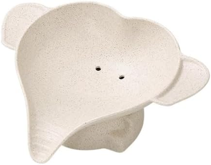 Fogun Little Elephant Soap Holder Food Grade PP Wheat Straw for Kids