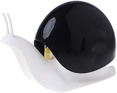 Cute Snail Soap Dispenser for Kitchen Bathroom Black