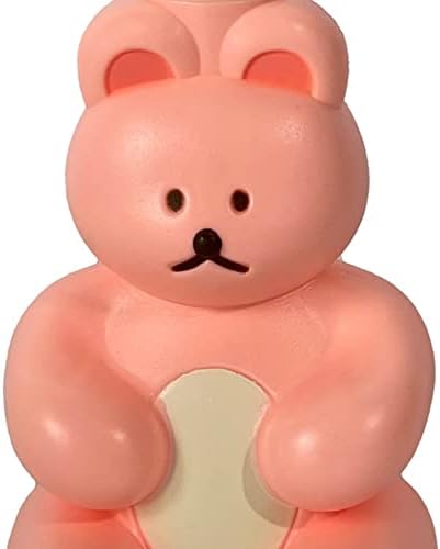 Cute Bear Foam Pump Bottle for Kids - Pink