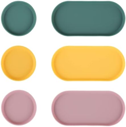 Blue Ginkgo Mini Silicone Trays - Set of 6