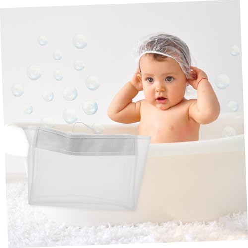 Anneome Bath Toy Storage Bag with Pockets