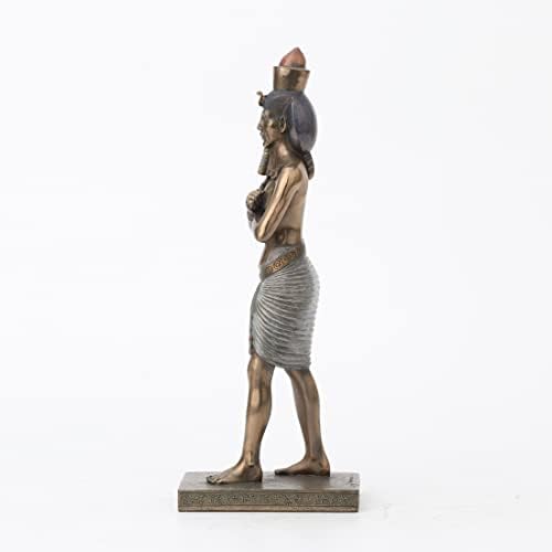 Veronese Design 9 14 Egyptian Pharaoh Amenhotep Cold Cast Bronze Sculpture