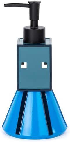 Jay Franco Minecraft Resin Soap Dispenser - Blue Squid Gamer Bathroom Accessory 1