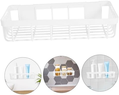 STOBAZA Extra Long Wall Mounted Bathroom Shelf Organizer